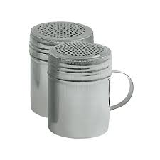 [1783] UPDATE DR-10 10 Oz Stainless Steel Dredges with Handle