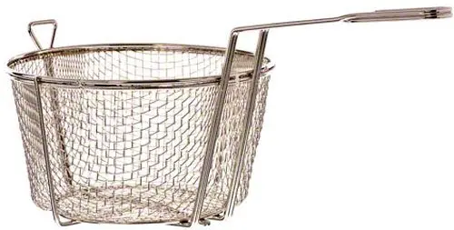 [3832] UPDATE FB-8 8.5" Nickel Plated Wire Fry Basket