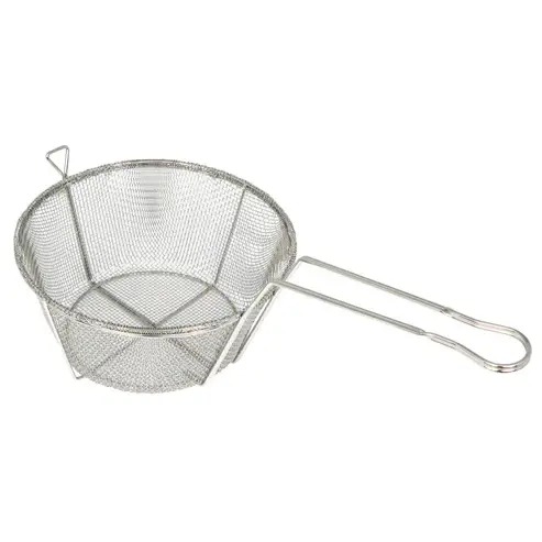 [3831] UPDATE FB-9 9.5" Nickel Plated Wire Fry Basket