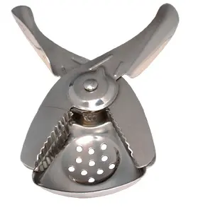 [3653] UPDATE LS-ST Stainless Steel Lime Squeezer W/Strainer