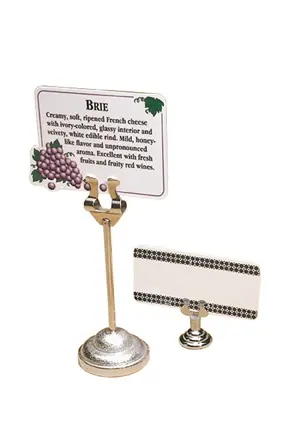 [2192] UPDATE MCH-12 Menu Holder 1" x 12"