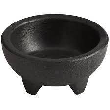 [4478] UPDATE MOL-10 10 Oz Molcajete-Style Dish Bowl