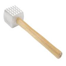 [4385] UPDATE MT-AL Meat Tenderizer with Wooden Handle