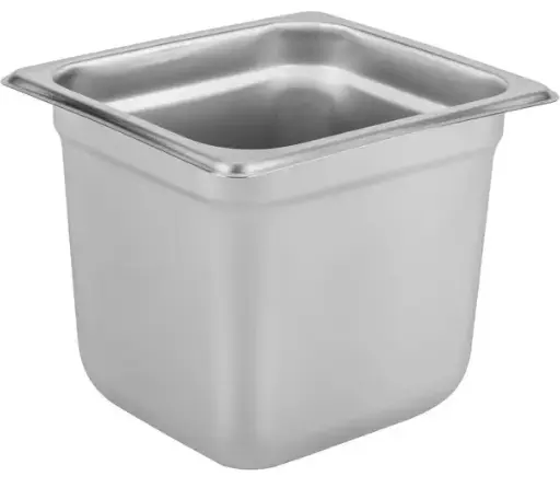 [6173] UPDATE NJP-166 Food Pan Steel 1/6, 6"D
