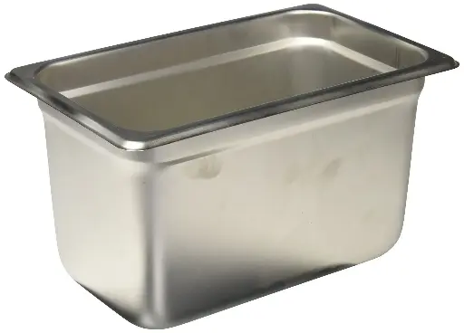 [4009] UPDATE NJP-256 4.5 Qt. 4th Size Stainless Food Pan