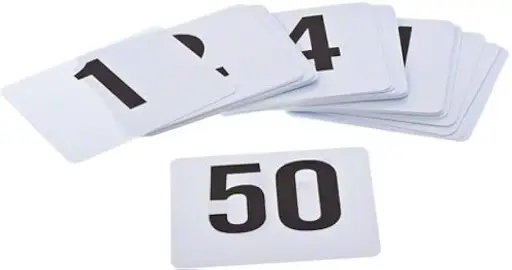 [4639] UPDATE PTN4/1-50 Table Numbers 1-50