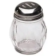 [9103] UPDATE SK-ROT 6 Oz Swirl Shakers with Slotted Tops