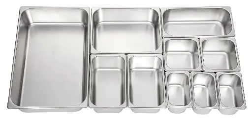 [5023] UPDATE STP-501 Food Pan Steel 1/2 1.25"D