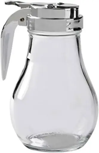 [8188] UPDATE SYDP-12 12 Oz Glass Syrup Dispensers (Each)