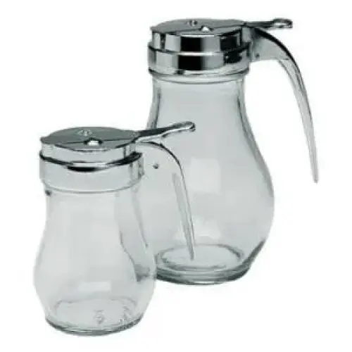 [8188] UPDATE SYDP-12 12 Oz Glass Syrup Dispensers (Each)