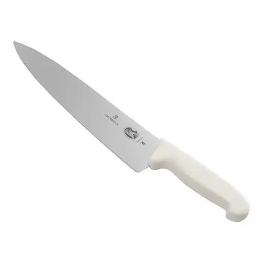 [2546] Victorinox 5.2007.25 10" Chef Knife White Handle