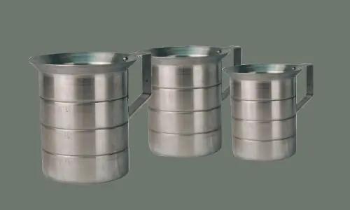 [6787] WINCO AM-2 2 Qt. Capacity Aluminum Measuring Cup