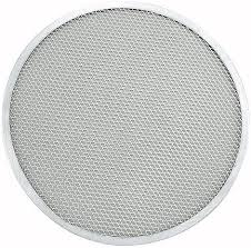 [6850] WINCO APZS-14 Aluminum Pizza Screens 14 Inch