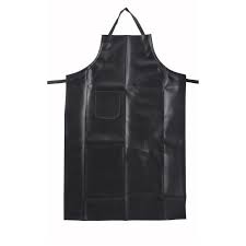 [1443] WINCO BA-HN Heavy Naugahyde Bib Apron with Pocket 41.25" x 26.5"