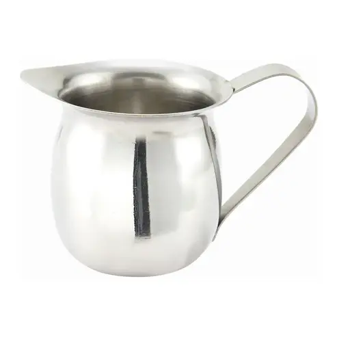[9789] WINCO BCS-3 3 Oz Stainless Steel Bell Creamer