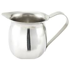 [9789] WINCO BCS-3 3 Oz Stainless Steel Bell Creamer