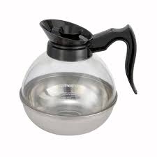 [6790] WINCO CD-64K Coffee Decanters 64 Oz Black