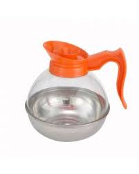 [6789] WINCO CD-64O Coffee Decanters 64 Oz Orange