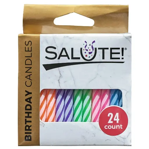 [5208] WINCO CLB-24 Birthday Candles