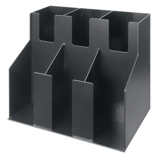 [8196] WINCO CLO-3D 3 Stacks Cup & Lid Organizer, 2 Tiers