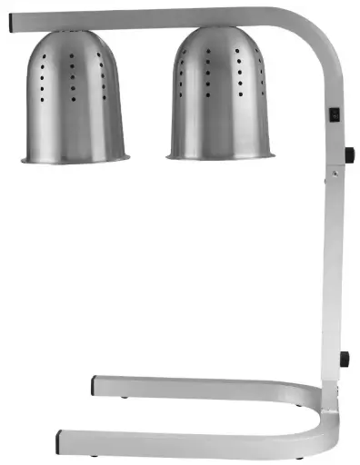 [9807] WINCO EHL-2 Professional Heat Lamp with Two Bulbs
