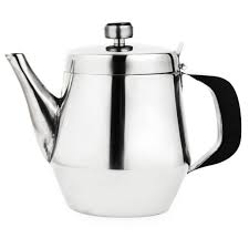 [1794] WINCO JB2932 Stainless Steel Gooseneck Tea Pot 32 Oz.