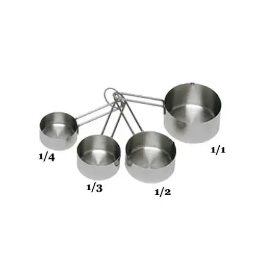 [9624] WINCO MCP-4P Measuring Cup 4 Pc/Set with Wire Handle