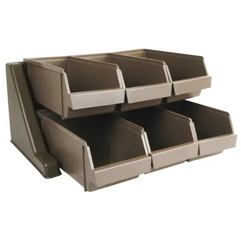 [2196] WINCO OGZ-6 Cutlery Organizer Set Rack with 6 Bin
