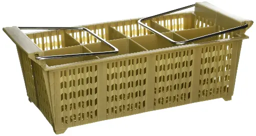 [6131] WINCO PCB-8 Flatware Basket 8C w/Handle