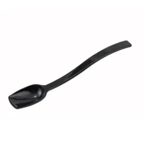 [6743] WINCO PSSB-10K 3/4 Oz Black Polycarbonate Buffet Spoon