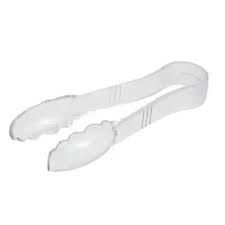 [2300] WINCO PUT-6C 6" Polycarbonate Utility Tongs, Clear