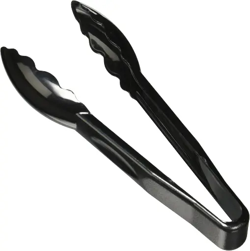 [2322] WINCO PUT-6K 6" Polycarbonate Utility Tongs Black
