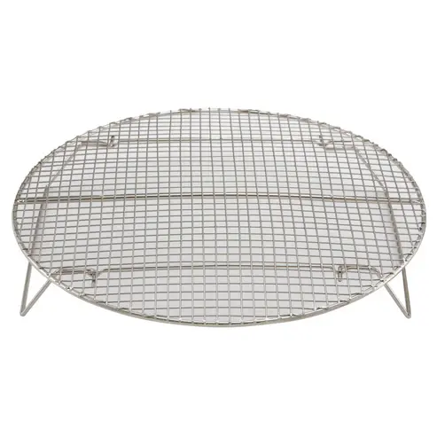 [1738] WINCO STR-18 Steamer Rack 17.75 Inch Chrome Plated