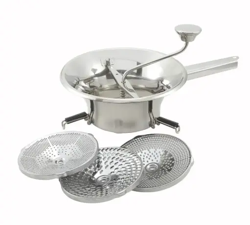 [6187] WINCO SVM-9 Food Mill SS 2QT