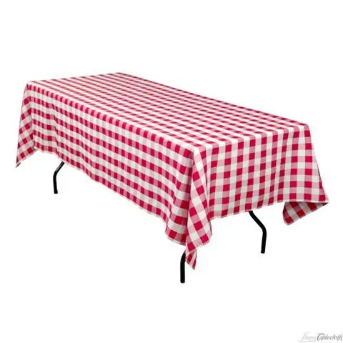 [2370] WINCO TBCS-52R Red Table Cloth 52" x 52"