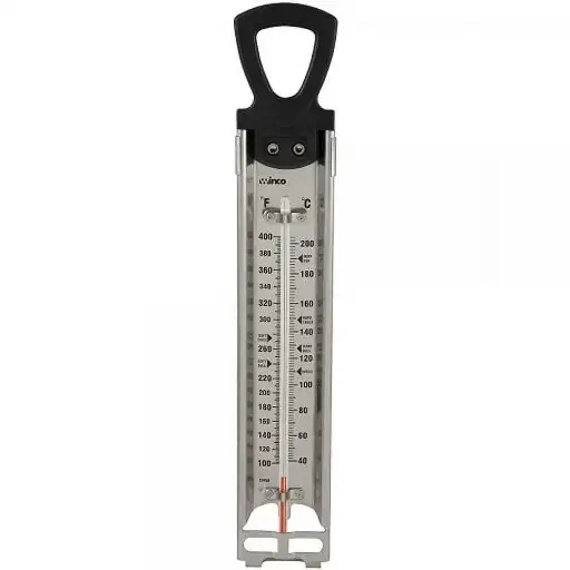 [1743] WINCO TMT-CDF4 12 Inch Candy Thermometer