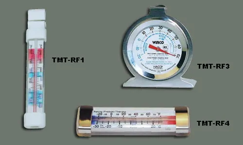 [2218] WINCO TMT-RF2 2" Refrigerator Thermometers