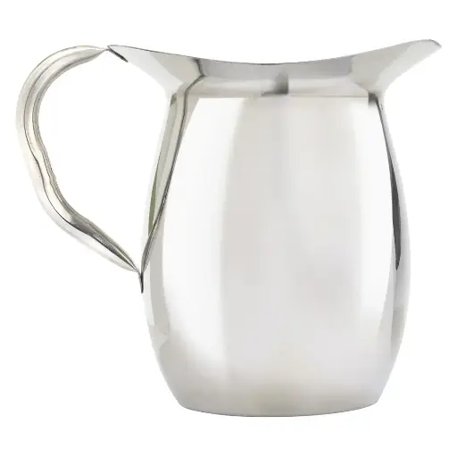 [1796] WINCO WPB-3C 3 Qt. Bell Pitcher with Ice Catcher