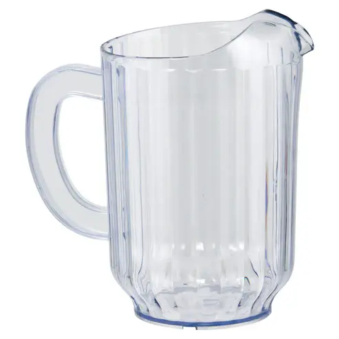 [5204] WINCO WPS-60 60 Oz. Plastic Water Pitcher