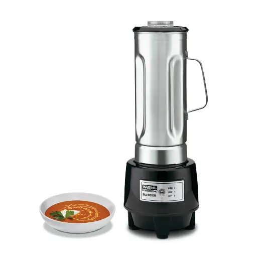 [4138] Waring HGB150 64 Oz Stainless Steel Blender Bar - 1 HP