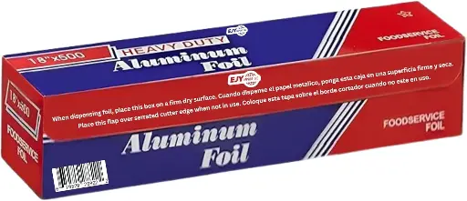 [1340] Western Plastic 287 Foil Roll 18 X 500 Extra Heavy Duty