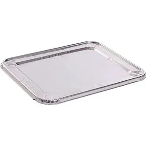 [1247] Western Plastic 5001 Lid for 1/2 Size Foil Steam Table Pan