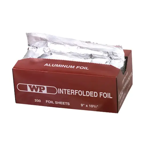 [1221] Western Plastic 631 Foil Wrap Sheet 9 X 10.75 Inch Interfolded