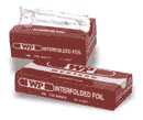 [2373] Western Plastic 632 Foil Wrap Sheet 9 X 10.75 Inch Interfolded