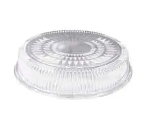 [1546] Western Plastic Dome Lid For 7 Inch Round Foil Container