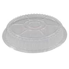 [1546] Western Plastic Dome Lid For 7 Inch Round Foil Container