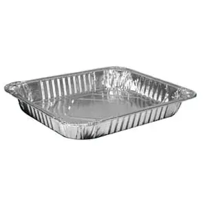 [1241] Western Plastic Full Size Foil Steam Table Pan Medium