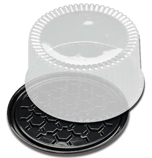 [1154] Wilkinson 9" Cake Display Container 2-3Layer Black