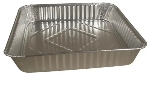 [1248] Wilkinson A42 8 Inch Aluminum Foil Square Cake Pan