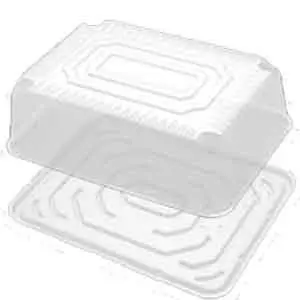[1159] Wilkinson G90 1/2 Sheet Cake Display Container Clear